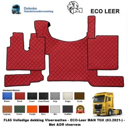 TUNNELCOVER AND FLOORMATS SUITABLE FOR MAN TGX (2021 - .....) With ADR Floor Brake