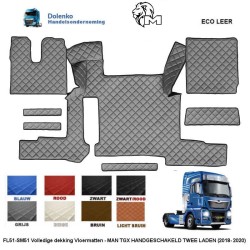 TUNNELCOVER AND FLOOR MATS FL51-SM51 SUITABLE FOR MAN TGX (2018-2020) MANUAL GEARBOX 2 DRAWERS