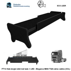 Full Lenght Table Elegance Suitable for MAN TGA wide cab. (XXL) FT14