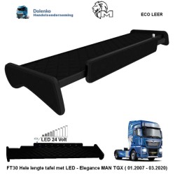 FULL LENGHT TABLE ELEGANCE SUITABLE FOR MAN TGX (2007 - 2020) FT30