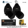 Chaircovers - Elegance S, Suitable for MAN TGX TGL TGM TGS (03.2021-) - Driver Seat belt in the seat UX27