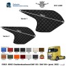 DAF XG / XG+  (2022-.....) Motortunnelabdeckung und Fußmatten Automatik Luftgefederde Beifahrersitz FL69-SM69