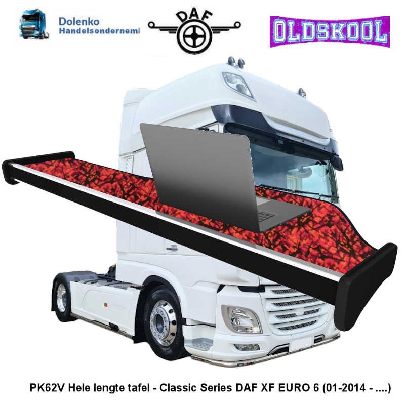 DAF Spatbord achteraan vrachtwagen DAF XF105 XF106 | Spatbord