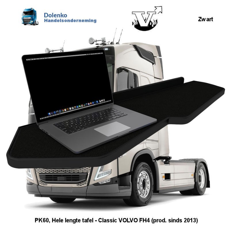VOLVO FH4 (2013-2019), VOLLE BREITE TISCH - Classic Series, PK60
