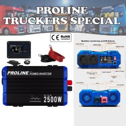 Truckers Special 24V 2500w omvormer + Senseo + Magnetron