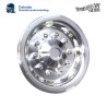 22,5" Wheel shell for rear rim, Lockring mounted, Stainless steel