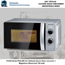 PROLINE 24v-1800watt Reiner Sinus-Umwandler + Mikrowelle - 700watt