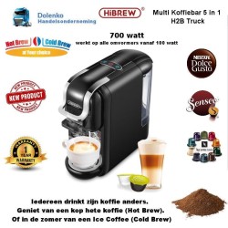 HIBREW TRUCK H2B MULTI COFFEE BAR (HOT & COLD) 5 IN 1 FOR HOME USE.