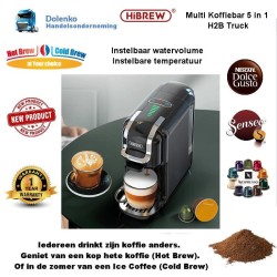 HIBREW TRUCK H2B MULTI COFFEE BAR (HOT & COLD) 5 IN 1 FOR HOME USE.