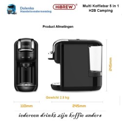 HIBREW H2B CAMPING MULTI KAFFEE BAR (HEISS & KALT)  5 IN 1 FUR MOBIEL GEBRAUCH