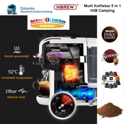 HIBREW H2B CAMPING MULTI KAFFEE BAR (HEISS & KALT)  5 IN 1 FUR MOBIEL GEBRAUCH