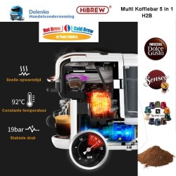 HIBREW H2B MULTI KAFFEE BAR (HEISS & KALT)  5 IN 1 FÜR DEN HAUSGEBRAUCH.