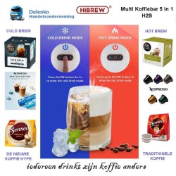 HIBREW H2B MULTI COFFEE BAR (HOT & COLD) 5 IN 1 FOR HOME USE.