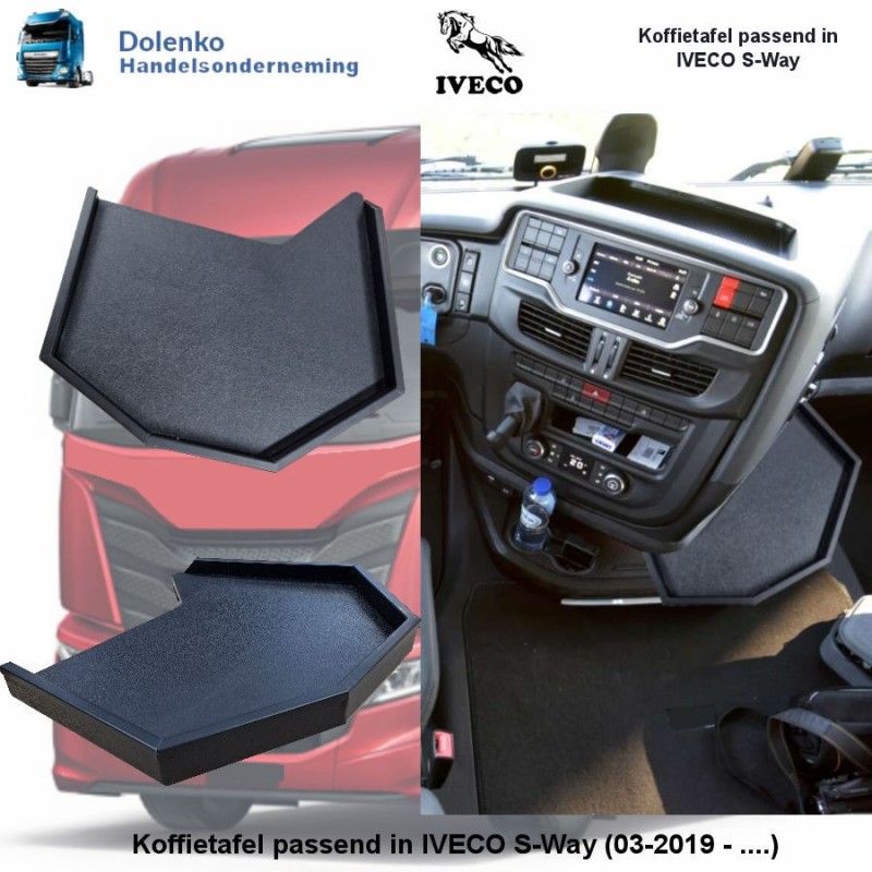 Coffee table suitable for Iveco S-Way (03-2019 - .....).