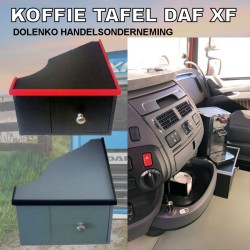 Koffietafel DAF XF 105-106 met handige opberg lade