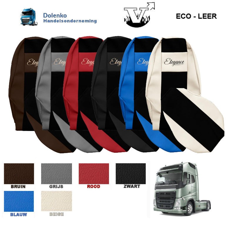 Seat covers - Elegance, VOLVO FH 4 - FH5 - FM 4 (prod. sinds 2013) UX14-FX14