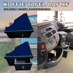 Kaffee Tisch für DAF XF 105 - 106 Modelle mit praktischer Schublade