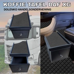 Koffietafel DAF XG - XG+ met handige opberg lade