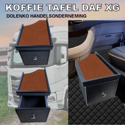 Kaffee Tisch für DAF XG - XG+ Modelle mit praktischer Schublade