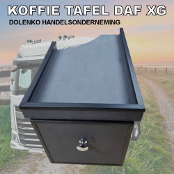 Kaffee Tisch für DAF XG - XG+ Modelle mit praktischer Schublade