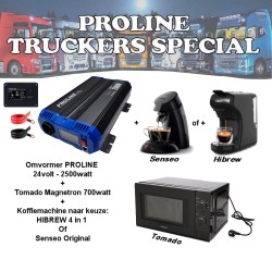 TRUCKERS SPECIAL PROLINE UMWANDLER - MIKROWELLE -KAFFEEMASCHINE