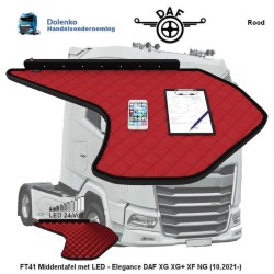 FT41 Midden Dashboard tafel voor DAF XG-XG+-XF-NG (2021-....)