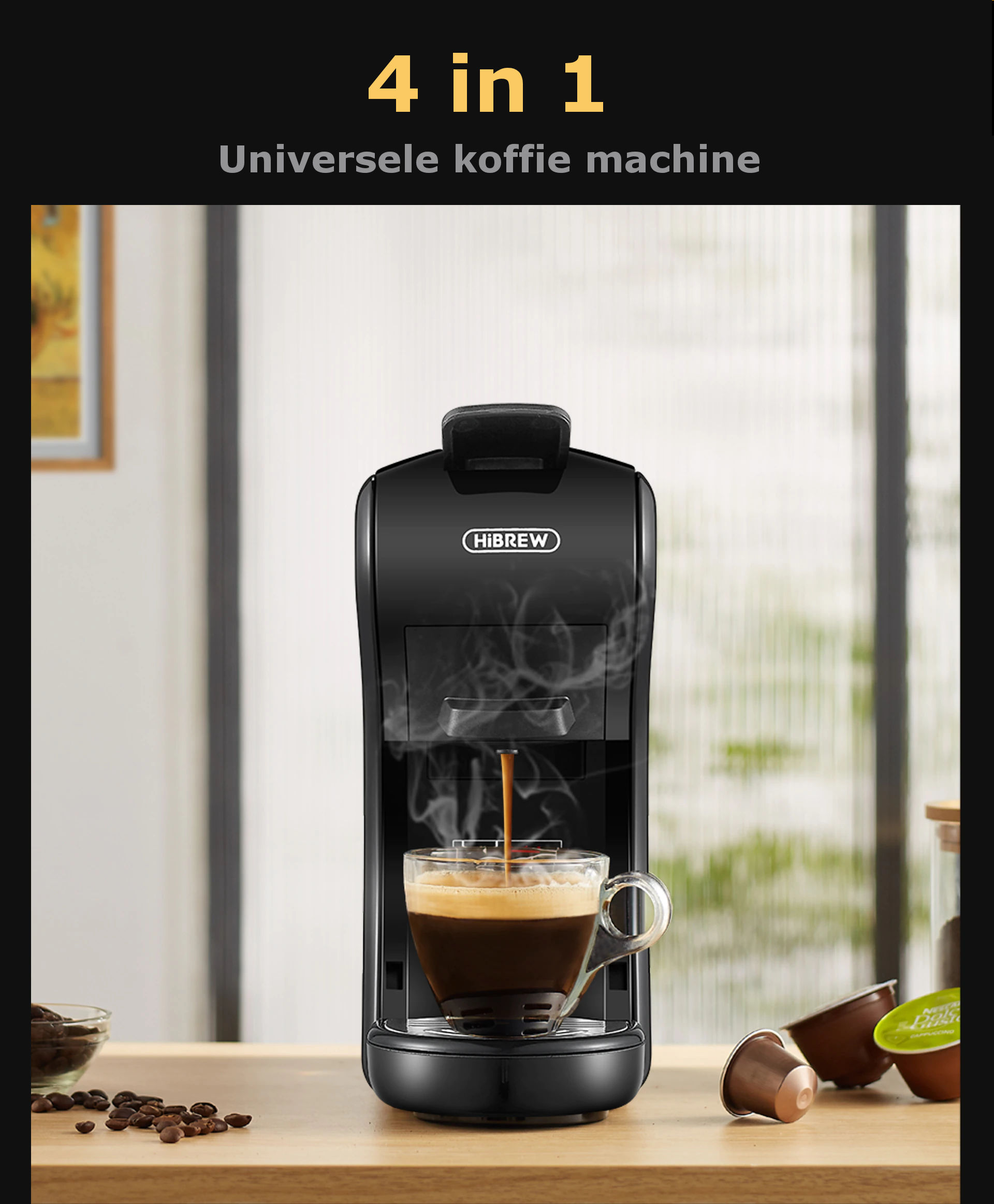 Hibrew coffee deals machine