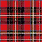 Schotse ruit tartan ruit groot – rood